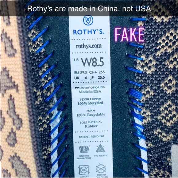 HOW TO SPOT FAKE ROTHY’S - Picture 15 of 16